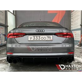 Диффузор заднего бампера на Audi S5 B9